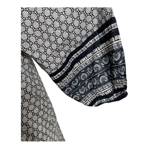 Anna Sui x Uniqlo Boho Peasant Midi Dress - Cotton - Size Large - Picture 7 of 10